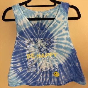 Be Happy Muscle Tank Top Women
